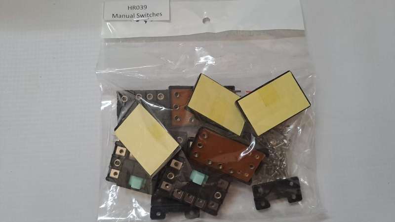 Model Trains HO 10 x Manual Switches