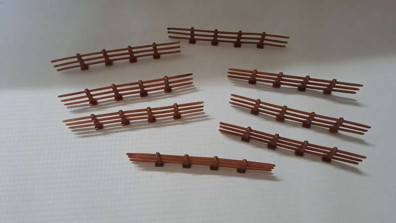 Model Trains HO 8 x Fences