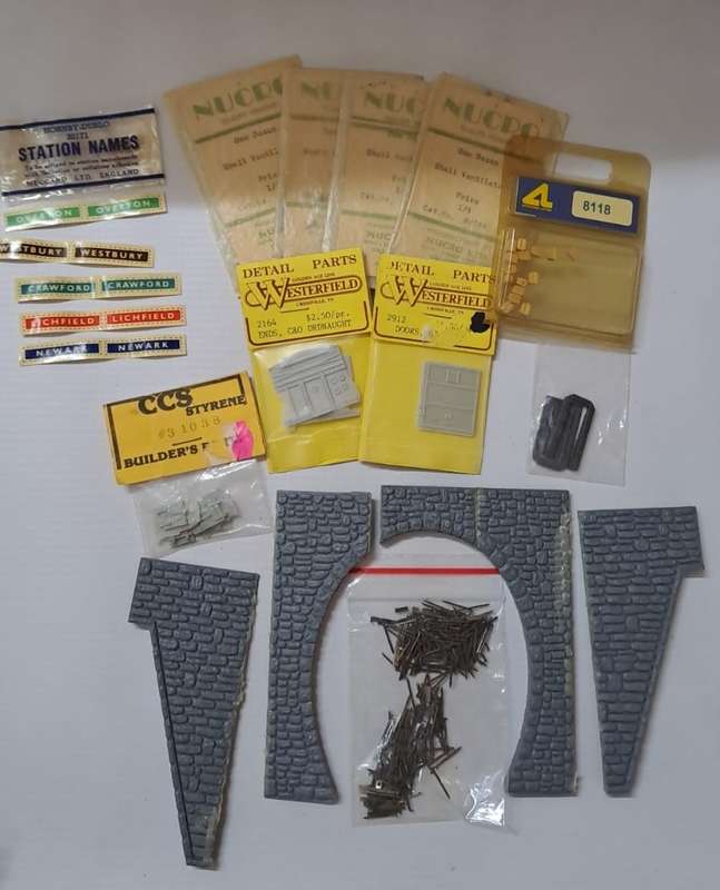 Model Trains HO 1 x Lucky Dip Bag of Scrap for Scratch Build and more. (Bag 1)