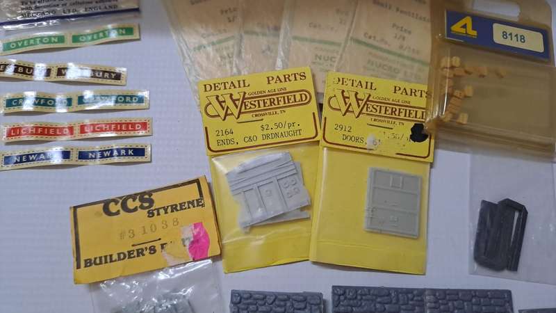 Model Trains HO 1 x Lucky Dip Bag of Scrap for Scratch Build and more. (Bag 1)