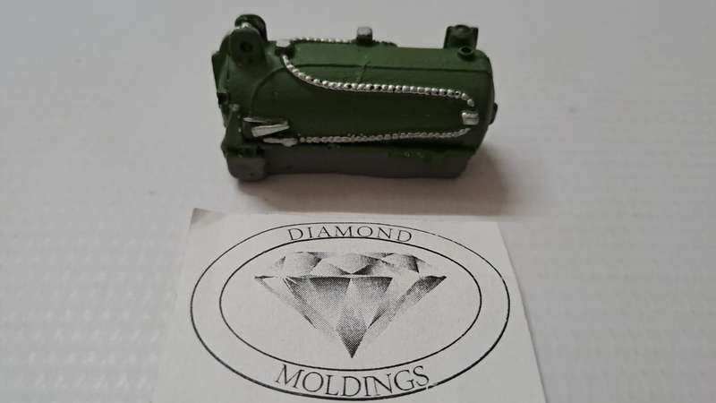 Model Trains HO 1 x Blast Furnace, very small - 46mm x 20mm x 26mm