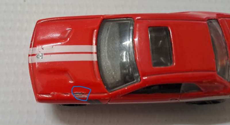 Hot wheels Diecast Model Car Dodge Challenger SRT8 `Mattel` 1/64 scale.