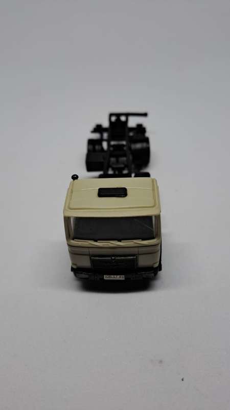 Model Trains H0-Scale 1 x Man truck. (Plastic)