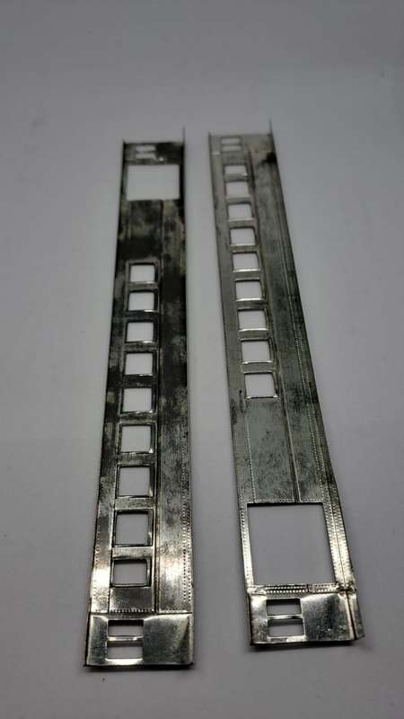Model Trains H0-Scale 1 x Bag, with 2 metal Coach sides for kit builders.