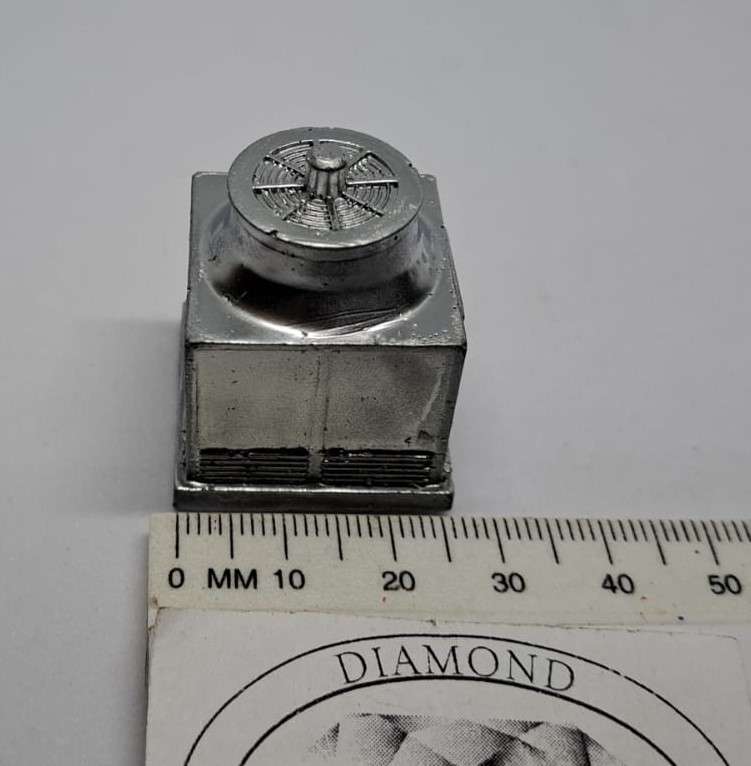 Model Trains HO - Roof Aircon Fittings Big (x1)    - 25mm x 27mm x32mm