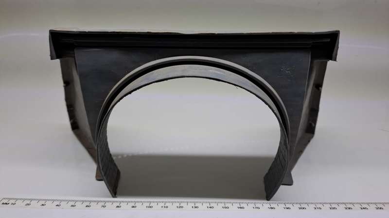 Model Trains HO-Scale 1 x Plastic double tunnel entrance. See pics. 240 x 110mm