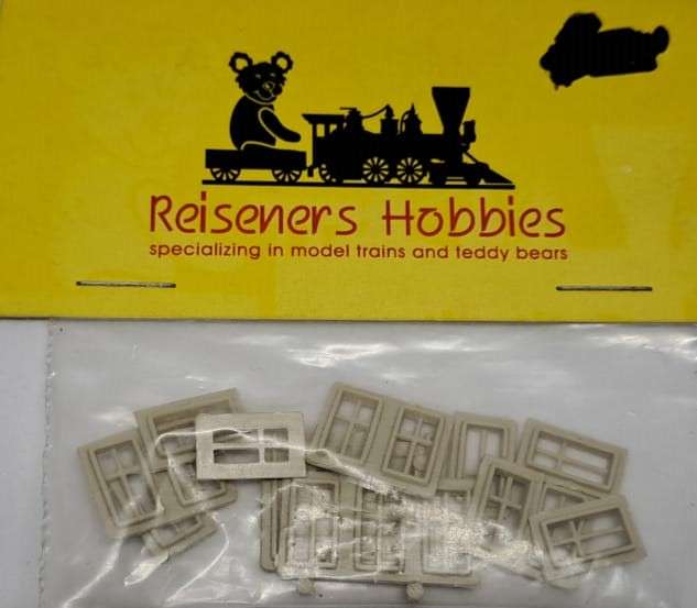 Model Trains N-Scale 1 x Pack of x 12 windows.