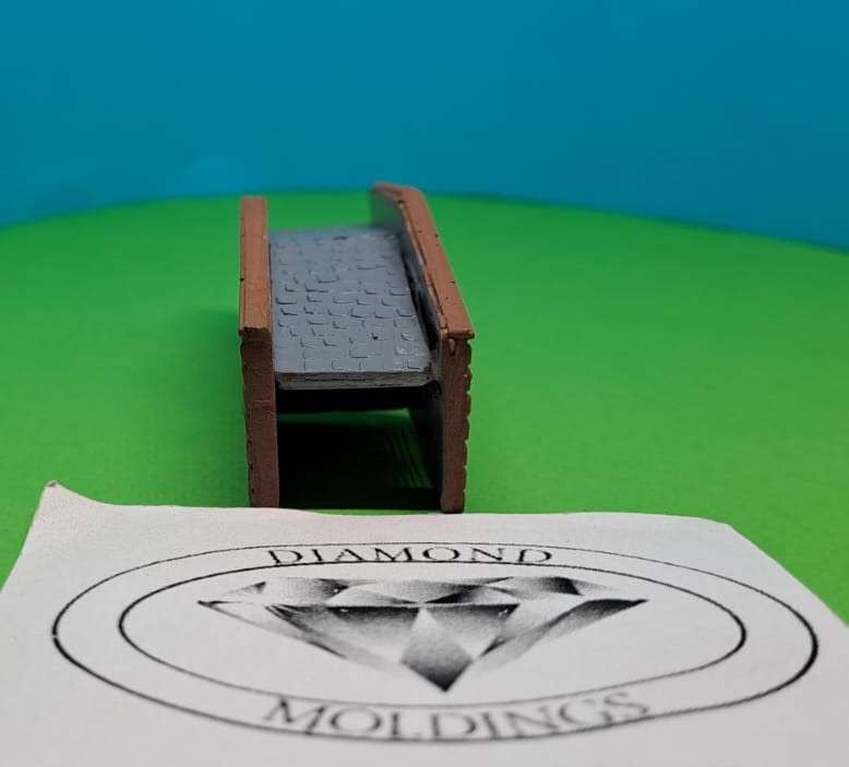 Model Trains HO 1 x Bridge Garden/park (Bigger) - 70mm x 20mm x 25mm