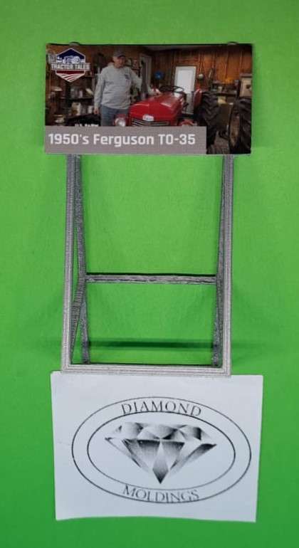 Model Trains HO 1 x Billboard 1950 + Furguson TO-35 - 50mm x 41mm x 82mm