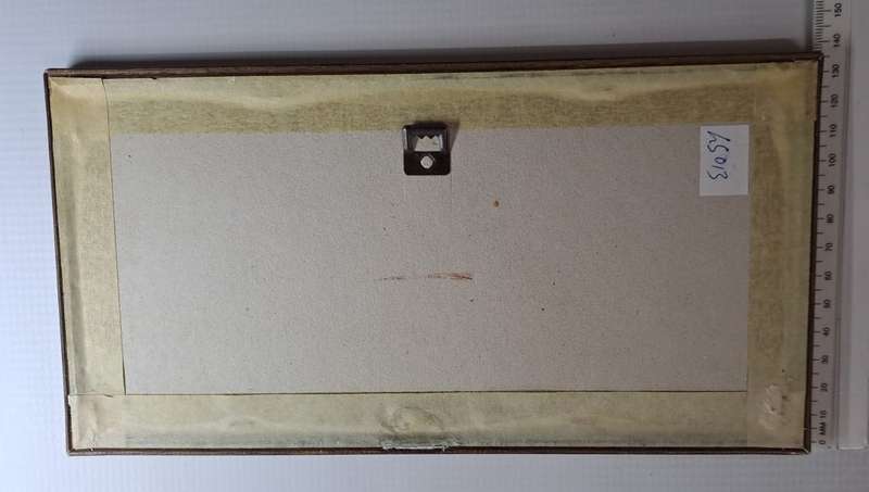 Framed Steam Loco Pictures - Peppercorn Class A2 Pacific "Blue. 258mm x 135mm x 11mm.