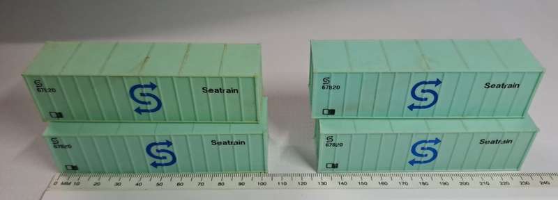Model Trains HO 1 x Seatrain Container