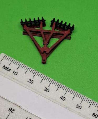 Model Trains HO 1x Plough (small)