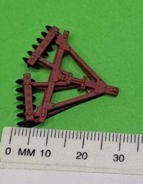 Model Trains HO 1x Plough (small)