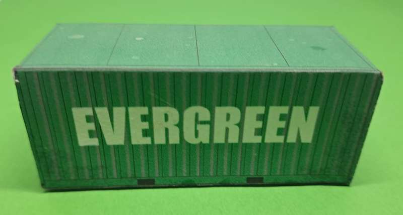 Model Trains HO 1 x Container (paper/cardboard)