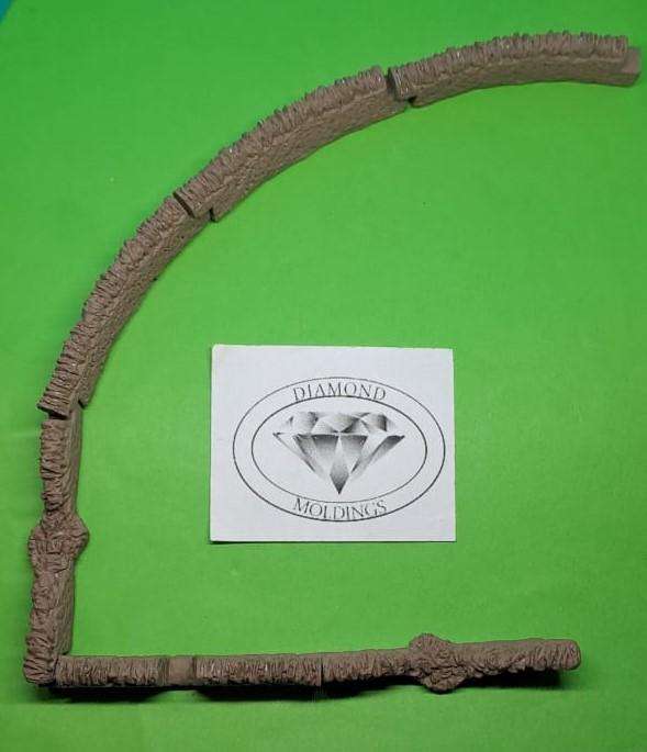 Model Trains HO - 1 x Hedges Set 2 Curved & Various (x6) - Various