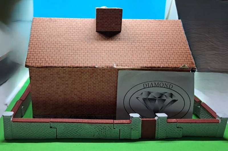 Model Trains HO - 1 x Bag of Walls brick x 10 - Various