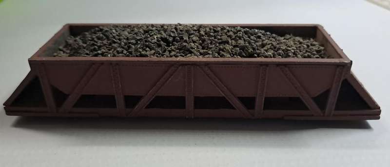 Model Trains HO 1 x Coal car, with no wheels & no couplers. (Selling as scrap)