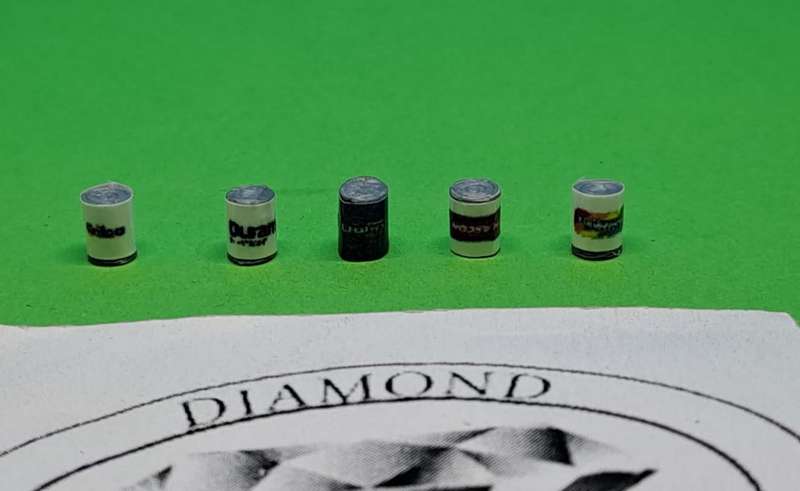 Model Trains HO - 1 x Bag of Paint 20 Liter Drums (x5) - 4diameter x 5mm