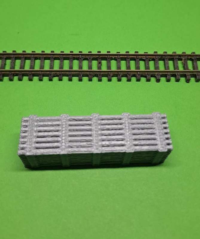 Model Trains N Scale - Pipe Load - Pipe Bundle (x56) Arnold Rapido (x1) - 53mm x 15mm x 13mm