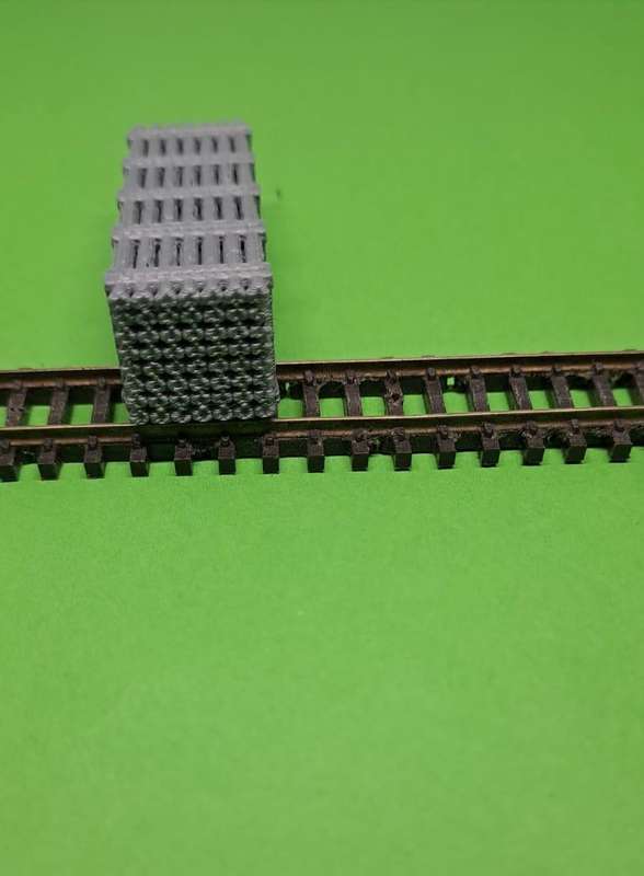 Model Trains N Scale - Pipe Load - Pipe Bundle (x56) Atlas (x1) - 45mm x 15mm x 13mm