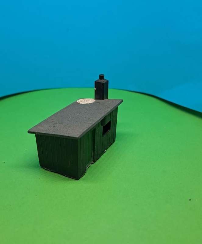 Model Trains H0 Scale - Small trackside Building.