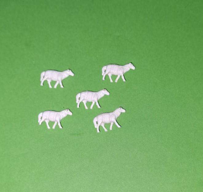Model Trains H0-Scale 1 x Bag of 5 x Sheep.