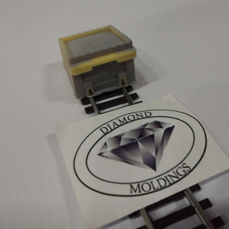 Model Trains HO - Stop Block (x1) - 34mm x 36mm x 25mm
