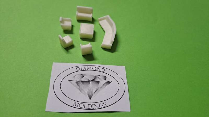 Model Trains HO 1 x Sitting Room Chairs x 6 Set
