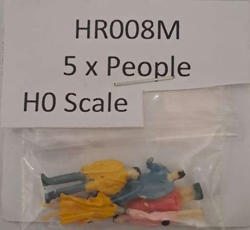 Model Trains 1:87 HO 5 x figures.