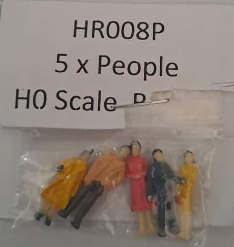 Model Trains 1:87 HO 5 x figures.