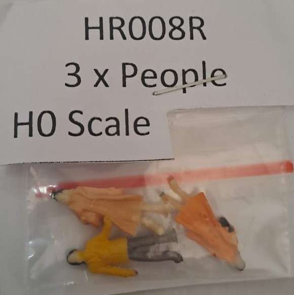 Model Trains 1:87 HO 5 x figures.