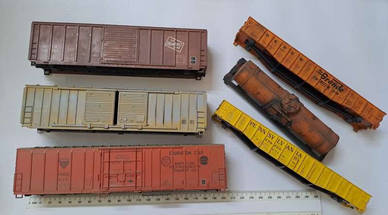 Model Trains 1:87 HO - Beer Box no.4 of Scrap (x6)
