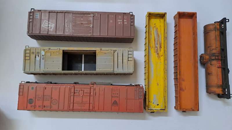 Model Trains 1:87 HO - Beer Box no.4 of Scrap (x6)