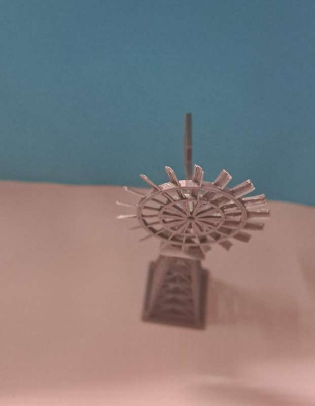 Model Trains 1:87 HO - Wind pump (Windpomp) - 44mm x 40mm x 110mm