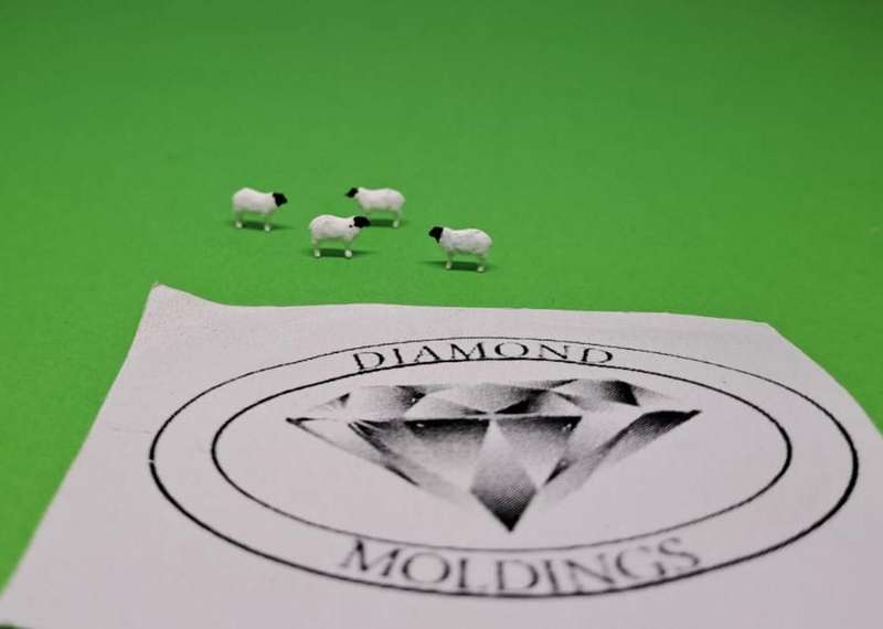 Model Trains N - 1 x Animals - Dorper Sheep (x4)