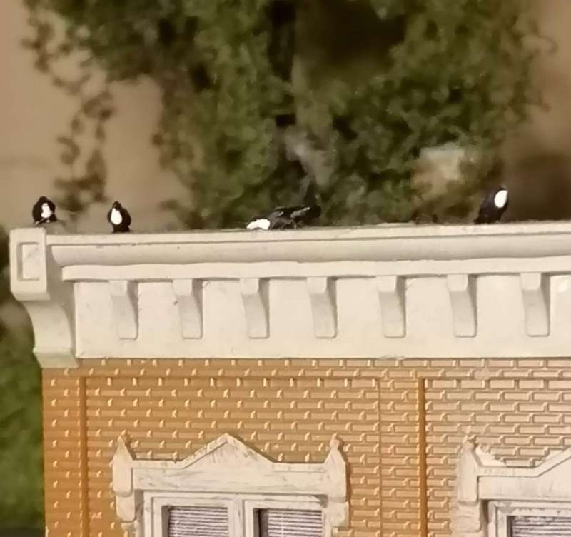 Model Trains 1/87 H0 - Crow (x4)