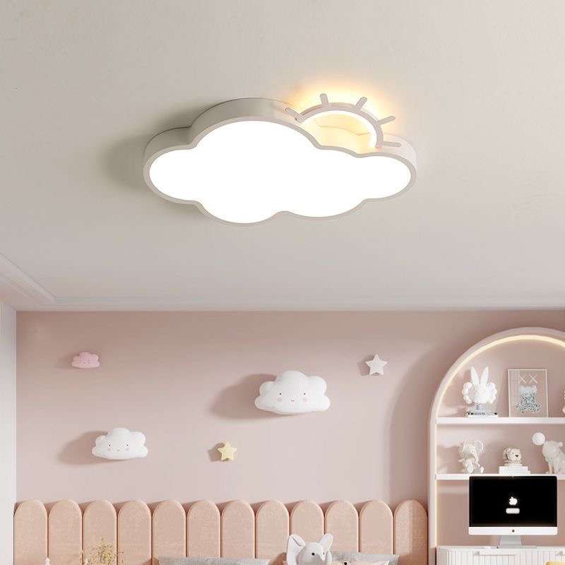 Cloud Shape LED Ceiling Light 60W(3 light color temperature) - Blue