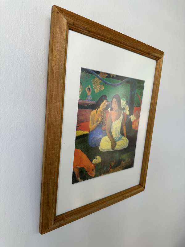 Framed Paul Gauguin Print, Arearea (Detail) - Finished Size 38.5cm x 48cm