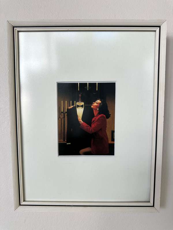 Framed Jack Vettriano, Beautiful Life - Finished Size 23cm x 29cm