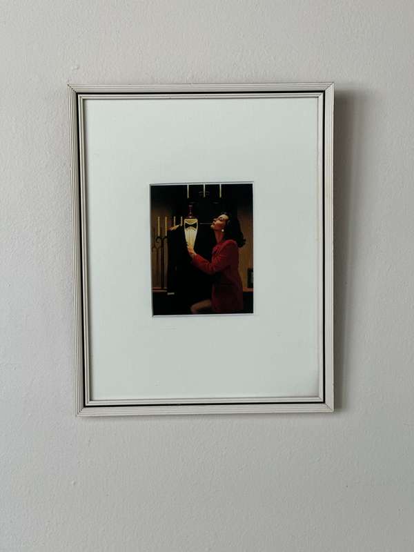 Framed Jack Vettriano, Beautiful Life - Finished Size 23cm x 29cm