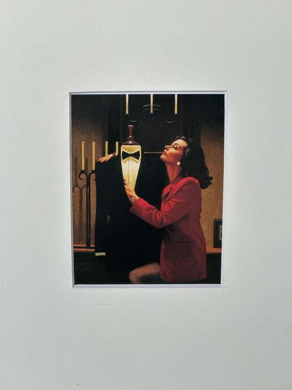 Framed Jack Vettriano, Beautiful Life - Finished Size 23cm x 29cm
