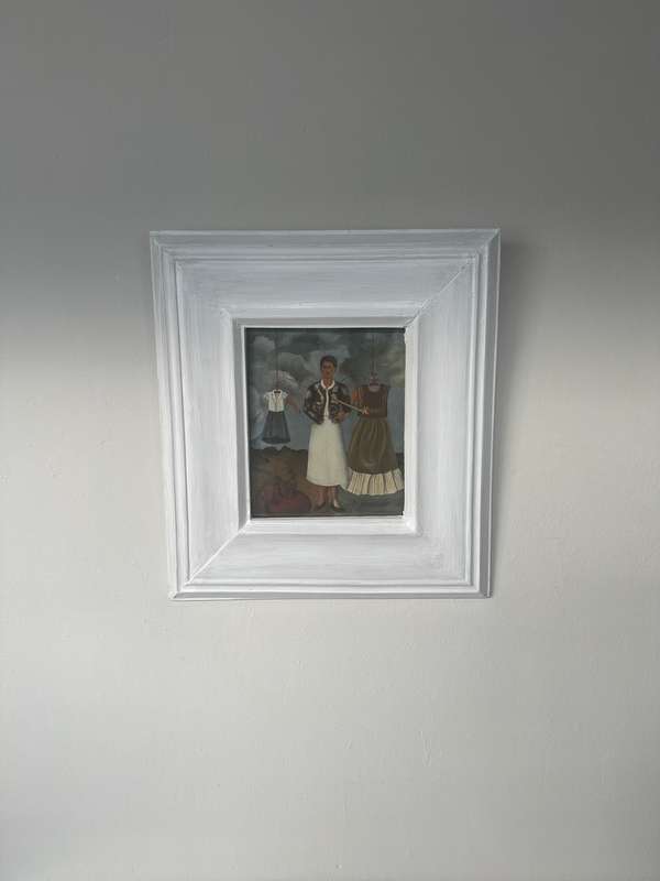 Framed Frida Kahlo Print, Memory The Heart - Finished Size 41cm x 46.5cm