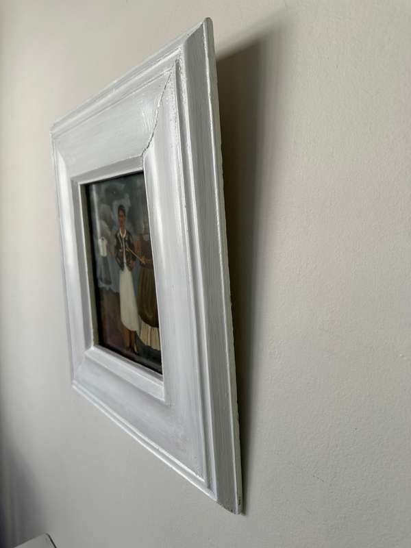 Framed Frida Kahlo Print, Memory The Heart - Finished Size 41cm x 46.5cm