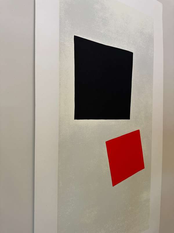 Silkscreen Print - Malewitsch, Peinture Suprematiste - Size 100cm x 50cm