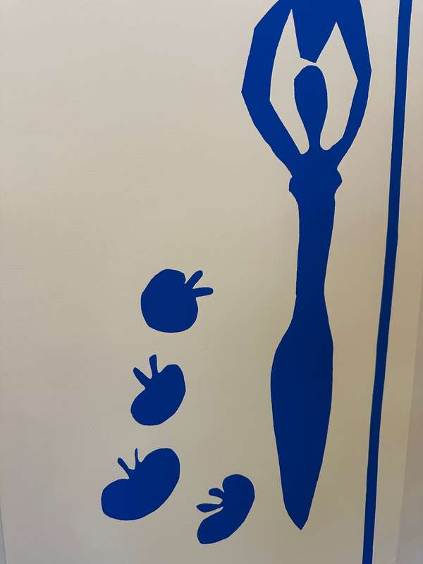 Silkscreen Print - Henri Matisse, Femme a L'amphore - Size 100cm x 50cm