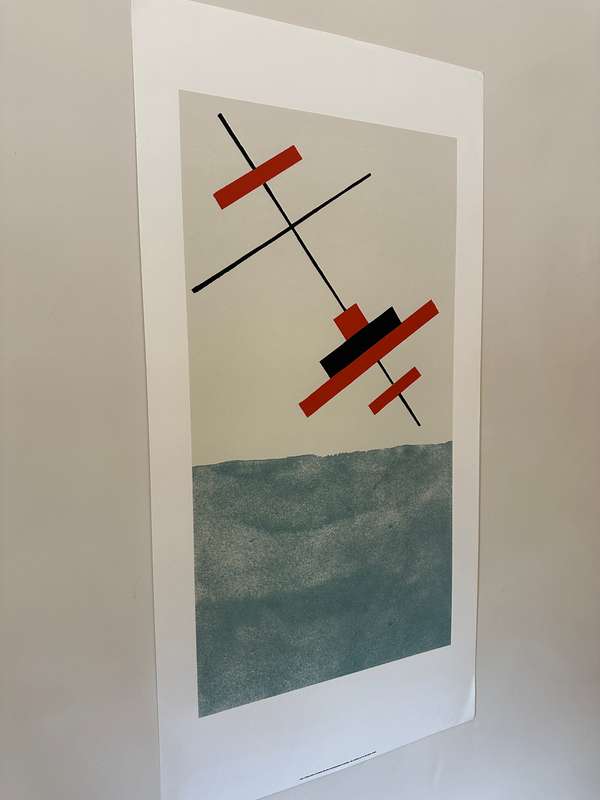 Silkscreen Print - Vera Jermolajewa - Size 100cm x 50cm
