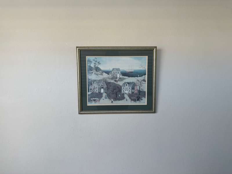 Framed Linda Nelson Stocks Print, Days to Remember - Finished Size 41cm x 35cm