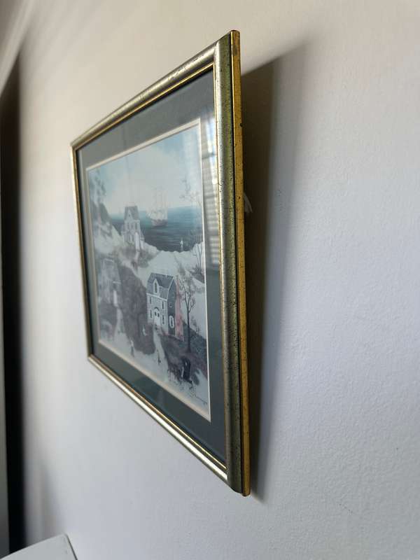 Framed Linda Nelson Stocks Print, Days to Remember - Finished Size 41cm x 35cm