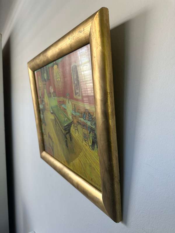 Framed Vincent Van Gogh Print, The Night Cafe - Finished Size 40.5cm x 47cm