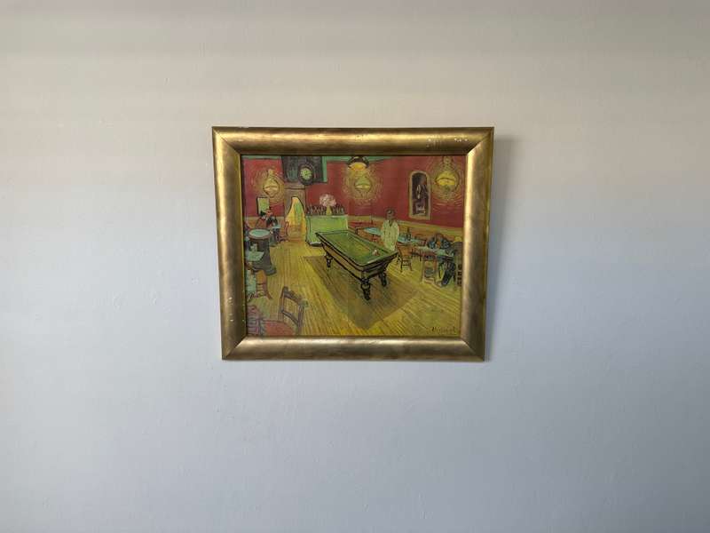 Framed Vincent Van Gogh Print, The Night Cafe - Finished Size 40.5cm x 47cm
